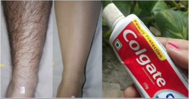  Îndepărtați tot părul nedorit cu Colgate în doar 5 minute.