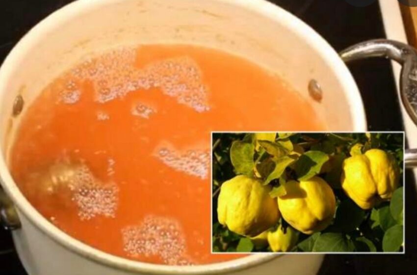  Sucul și siropul de gutui, cel mai bun remediu pentru tuse,gripa și răceala