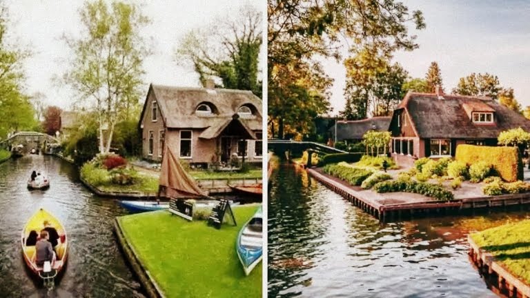  Un sat pitoresc, fără drumuri! Arată ca un basm Disney, dar există