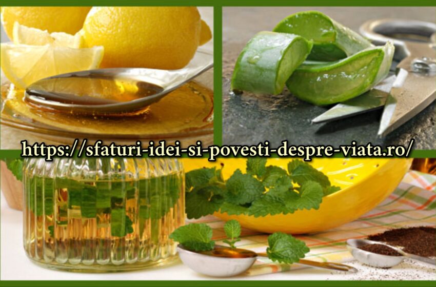  Reteta vindecatoare pentru multe boli:miere, aloe și lămâie