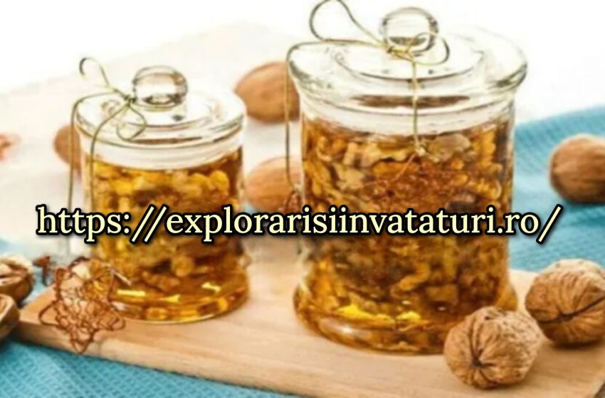  Miere cu nuci: top 6 retete,  sporind efectul asupra sănătății