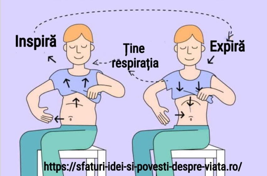  Exerciții de respirație pentru curățarea plămânilor