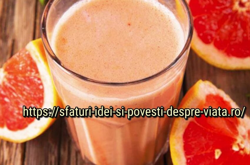  Măr verde, grapefruit și lămâie: arde grăsimile, detoxifiază și scade colesterolul