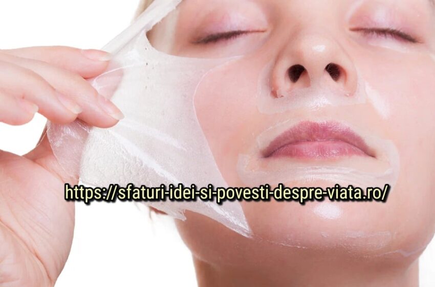  Măști de față cu gelatină pentru riduri: rețete de casă