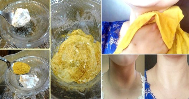  Mască de strângere a pielii gâtului. 5 ingrediente, rezultat excelent!