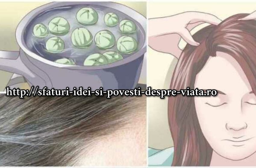  Ai nevoie doar de un ingredient pentru a scăpa de părul gri !