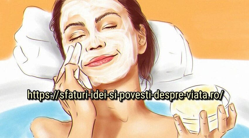  Aplic această mască o dată pe săptămână pentru a șterge ridurile și a netezi pielea.