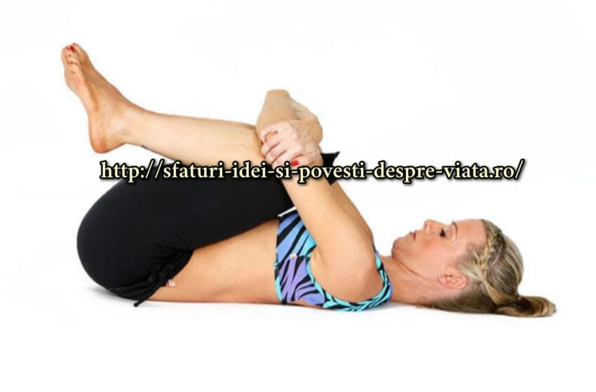  5 exerciții simple de yoga pentru un abdomen plat