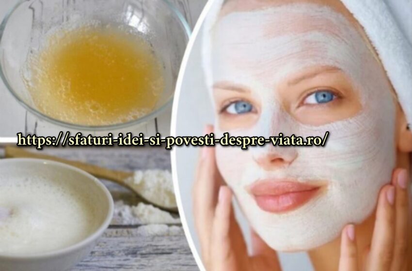  Această mască nu numai că te scapa de pete,dar și hrănește, hidratează și exfoliază tenul!