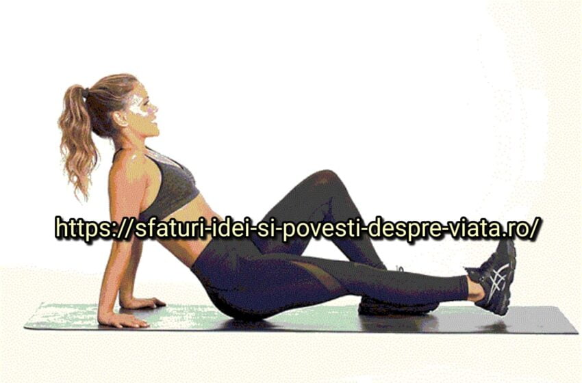  Aceste 5 exerciții îți vor strânge picioarele și fesele în scurt timp