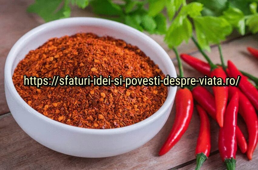 Modul de folosire al ardeiului iute ca tratament
