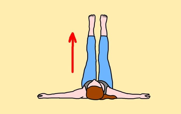  Un exercițiu simplu pentru coloana vertebrala, ameliorarea durerilor de picioare, somn bun, funcționare excelentă a inimii și a tractului gastrointestinal