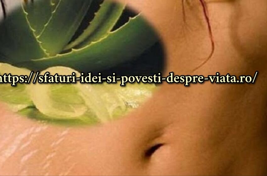  Cum să faci cea mai bună cremă pentru cicatrice din  ceapă cu aloe vera de casă!