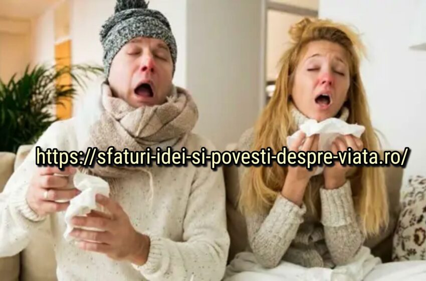  7 boli care pot fi ușor confundate cu o răceală
