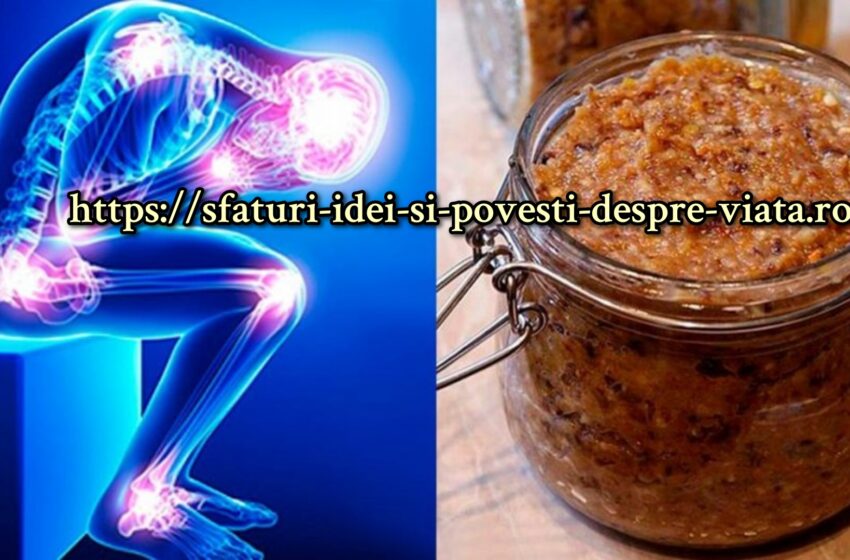  Un complex de vitamine puternic pentru durerile de oase și articulații!