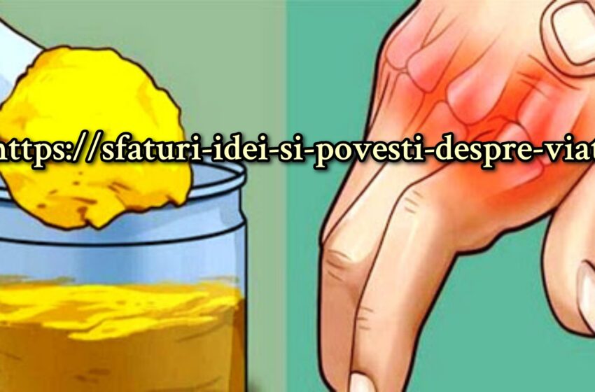  Această metodă străveche de vindecare a articulațiilor m-a ajutat să scap de durere și să uit de reumatism!