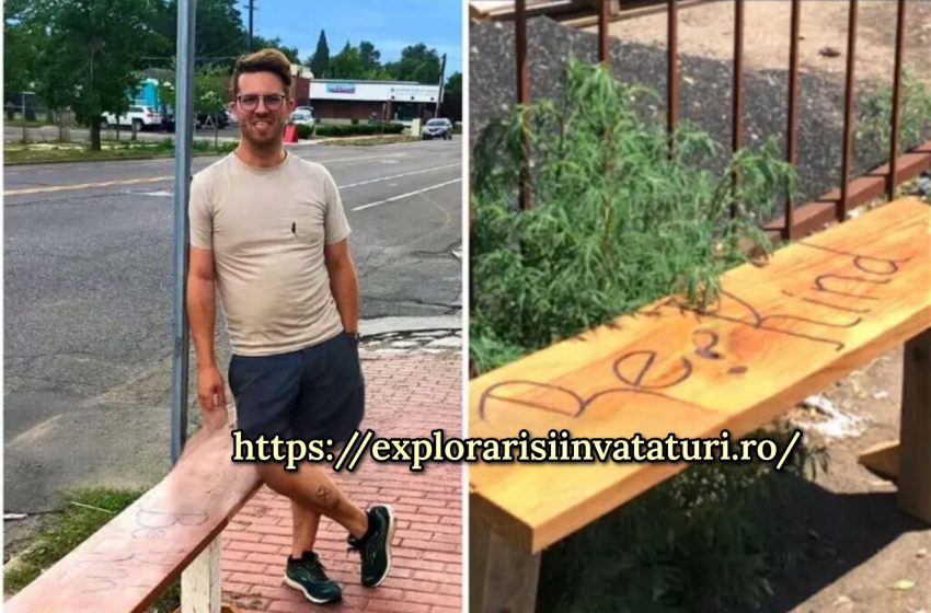  Bărbatul a văzut o bătrână așezată pe pământ așteptând autobuzul, acum construiește bănci în  stațiile de autobuz