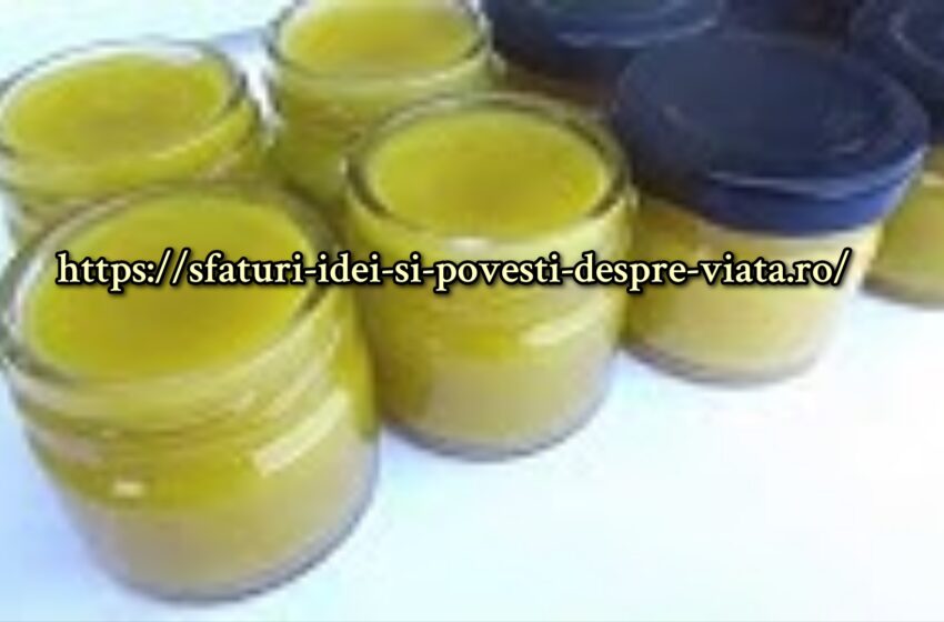  Pentru orice problema, preparati aceasta alifie. Este ușor de făcut și buna pentru orice.