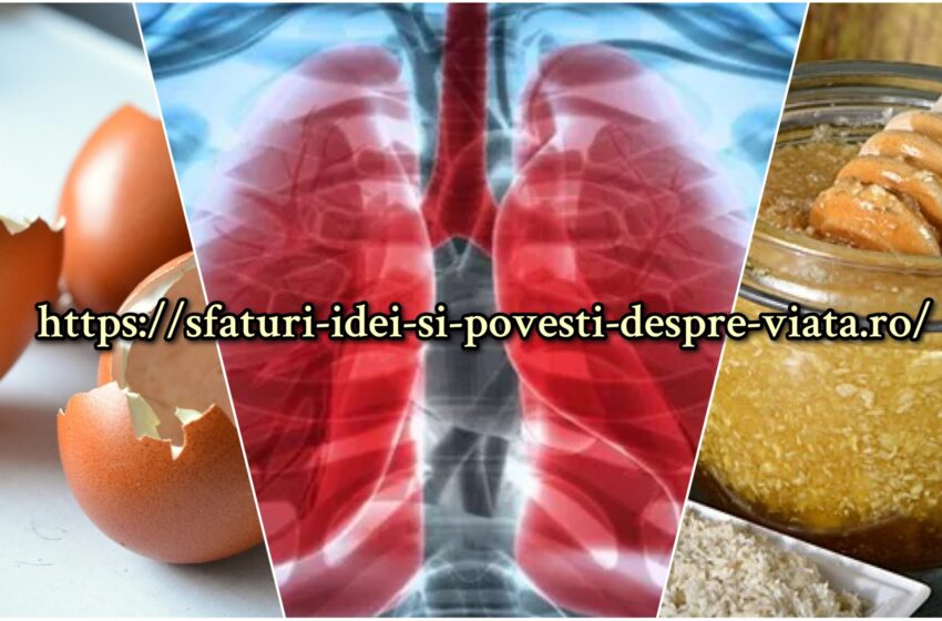 Remediu pe bază de coji de ouă, hrean  miere.Pentru tonifierea plamanilor (TBC, bronșită, caverna).