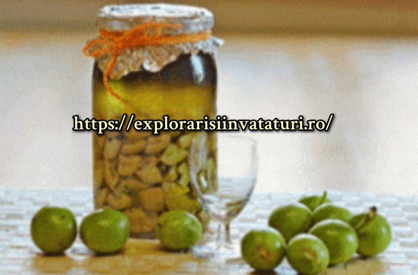  Medicament cu nuci verzi pentru sănătatea generala a corpului. Reteta oferita de o vecina care rar se îmbolnăvește.