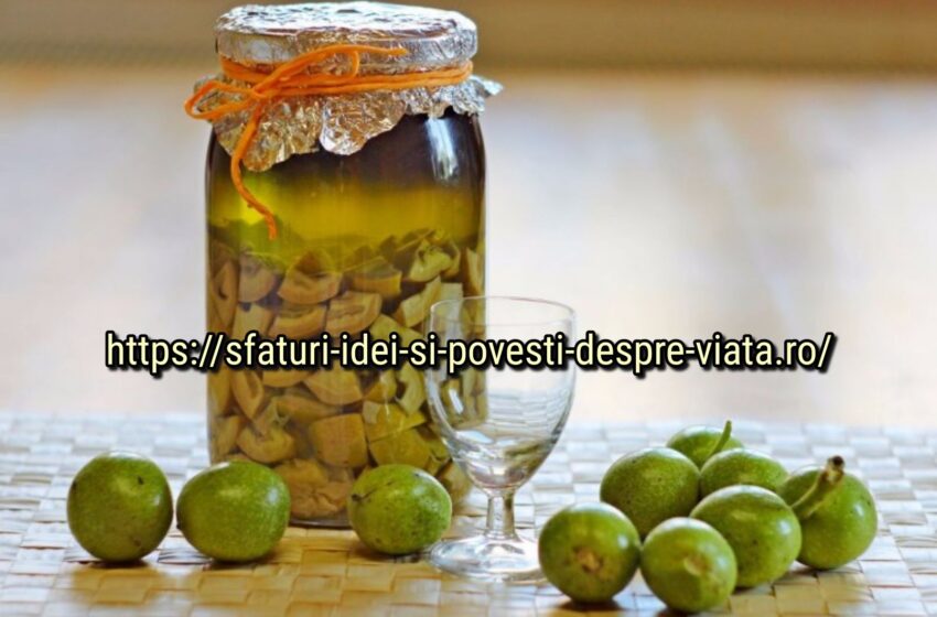  Tinctură anticanceroasă de nuci verzi