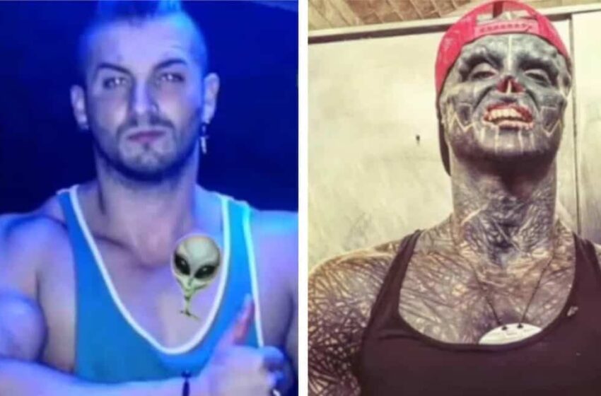  Bărbatul „extraterestru” spune că nu își găsește de lucru din cauza aspectului său: „Sunt un tip normal, am o familie”