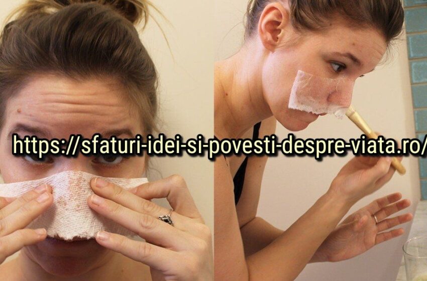  Mască cu șervețele și ouă: vă face fața neteda și frumoasă.