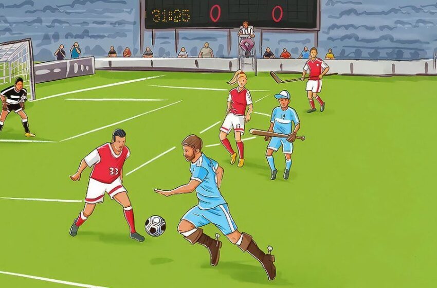  Ce este în neregulă pe terenul de fotbal; trebuie doar să-ți folosești atenția și să te concentrezi.