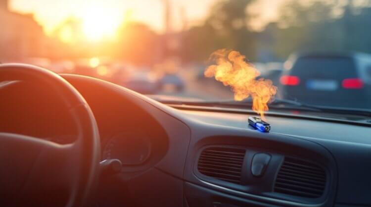  Ce obiecte pot exploda în mașină pe soarele de vară.