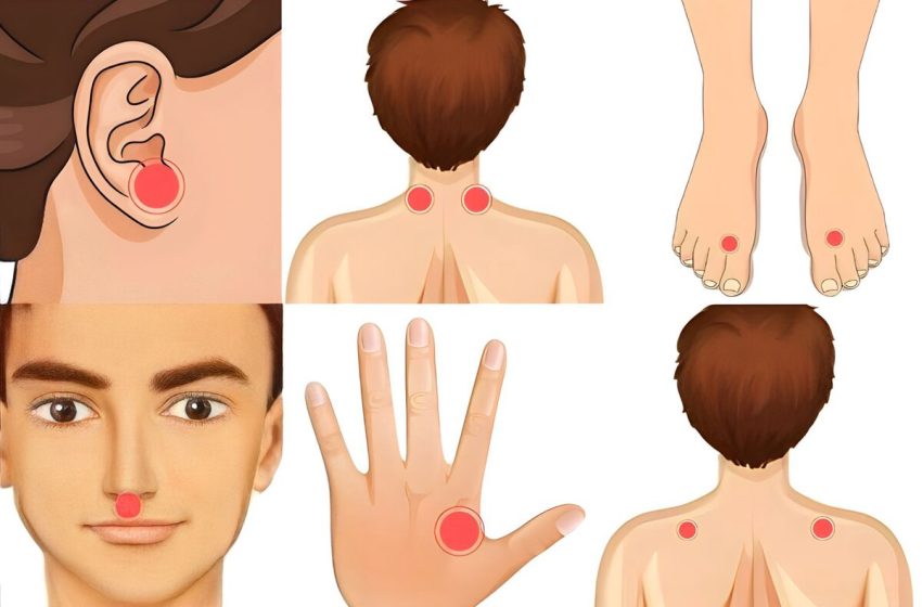  5 puncte de masaj pentru ameliorarea rapidă a durerilor de spate, gât și alte zone cu probleme