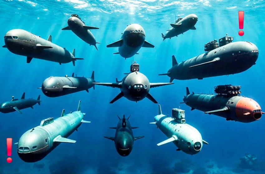  Vânători invizibili: Cele mai periculoase .vehicule subacvatice fără pilot (AUV)