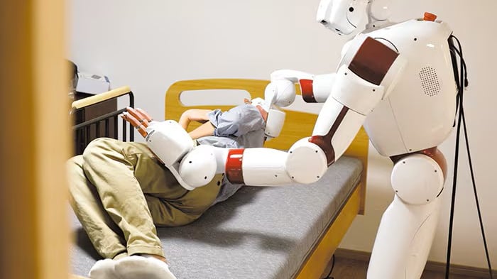  În Japonia si in Coreea de Sud un robot le reamintește  pacienților să își ia medicamentele –