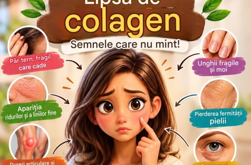  Deficitul de colagen: 6 semne că nivelul de colagen poate scădea